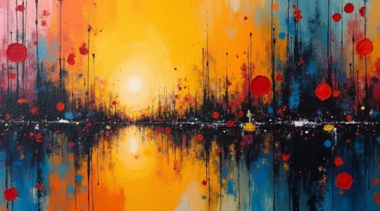 peinture abstraite
