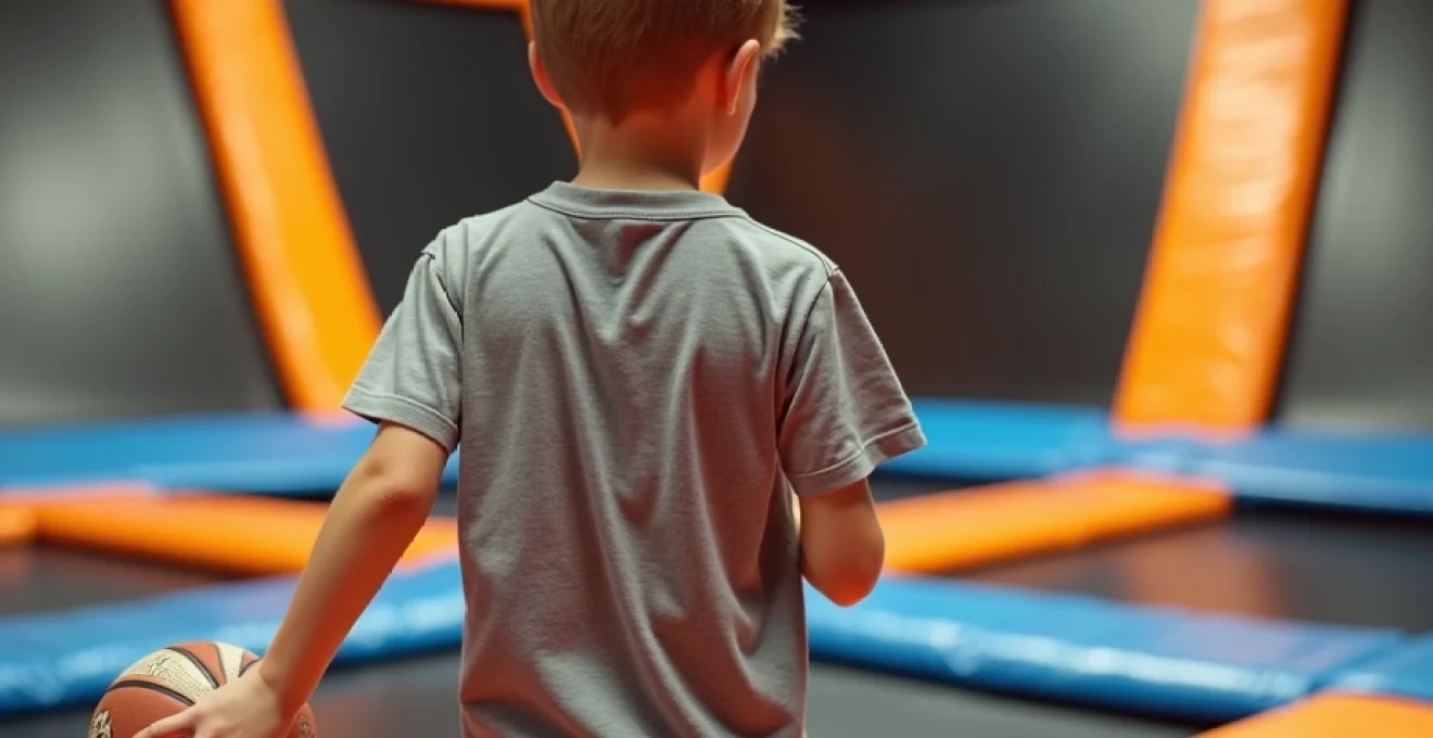 anniversaire dans un trampoline park