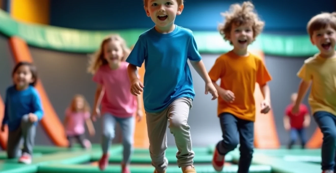 anniversaire au Trampoline Park de Sambreville