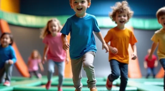 anniversaire au Trampoline Park de Sambreville